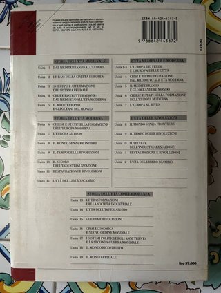 Lotto 4 libri storia, geografia, cultura italiana