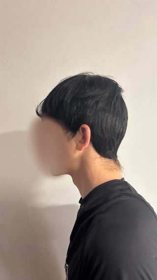 Peluca pelo natural unisex