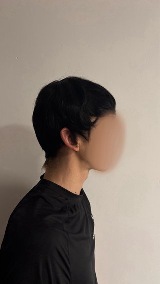 Peluca pelo natural unisex