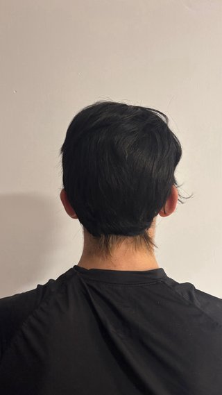 Peluca pelo natural unisex