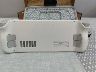Steam Deck Edición limitada blanca 100% batería