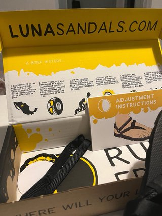 Chanclas Luna Sandals Negras