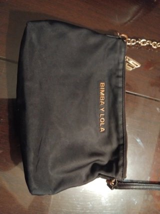 Bolso bandolera BIMBA Y LOLA negro "ORIGINAL"
