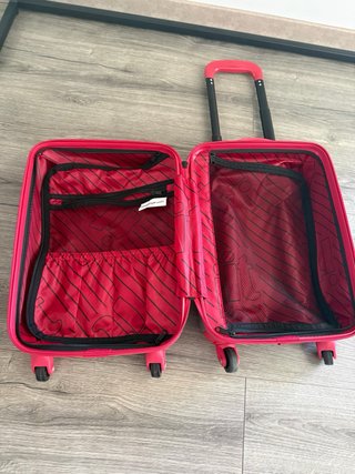 Maleta infantil IT Luggage gris y rojo