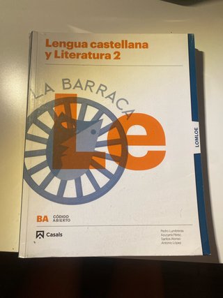 Lengua castellana y literatura 2 Bachillerato