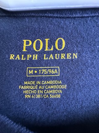 Camiseta Polo Ralph Lauren Azul