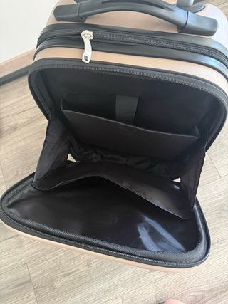 Maleta de cabina beige