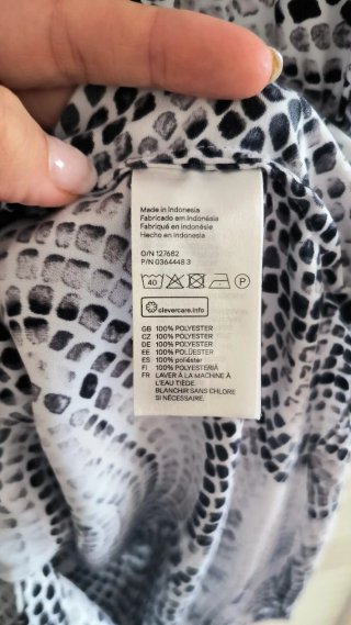 Vestido verano H&M estampado