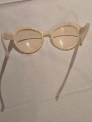 Gafas Courrèges Skimo 70s Beige