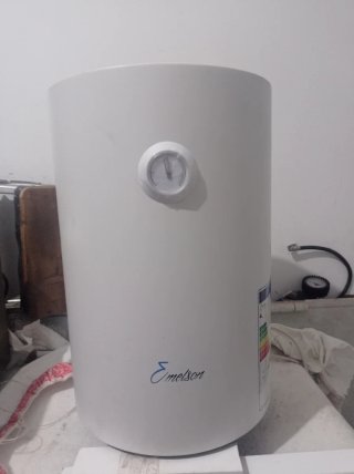 Calentador Eléctrico Emelson 30L Blanco