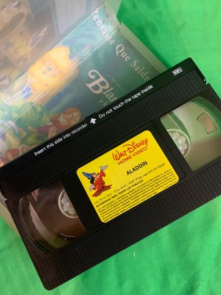 3 Películas VHS Disney Clásicos (Español)