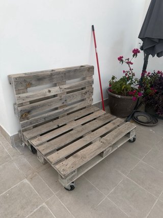 Tumbona de exterior de madera