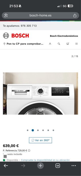 Secadora Bosch Serie 4
