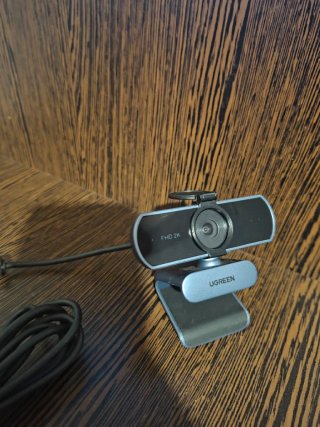 UGREEN Webcam 2K USB con Micrófono Dual y Tapa de