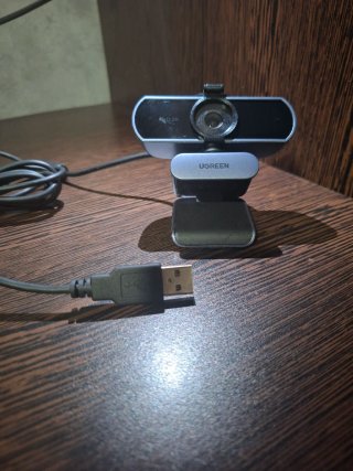 UGREEN Webcam 2K USB con Micrófono Dual y Tapa de