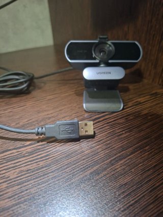 UGREEN Webcam 2K USB con Micrófono Dual y Tapa de