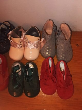 Lote Zapatos Bebe Niña