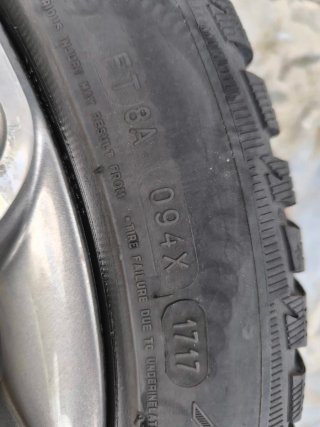 4 Llantas con Neumático invierno Mercedes