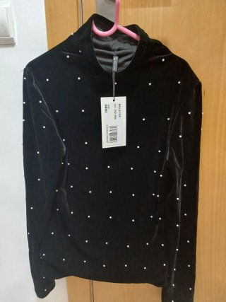 Blusa Minueto Negra Talla XS