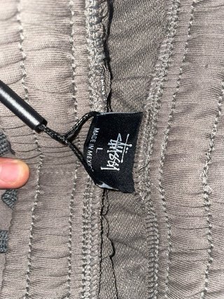Stüssy Jersey Shorts Gris Claro