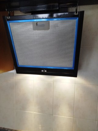 Campana Extractora Turbo Air Negra