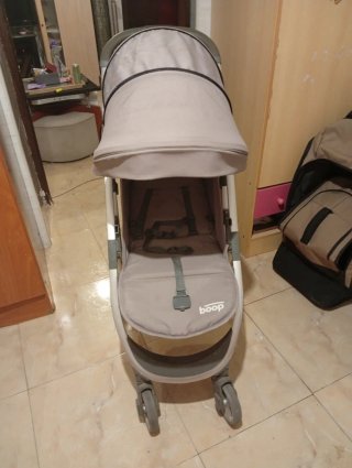 Silla de paseo unisex gris