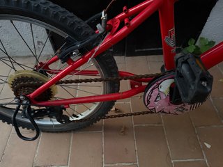Bicicleta Infantil Btwin Roja