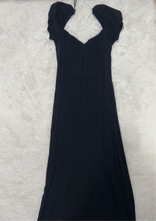 Vestido negro verano escotado