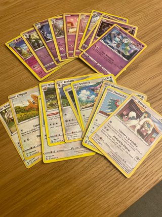 100 Cartas Pokémon Normales - Buen Estado