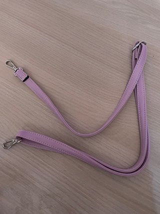 Borsa a tracolla rosa/viola