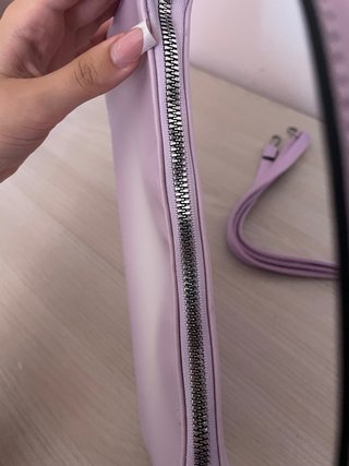 Borsa a tracolla rosa/viola