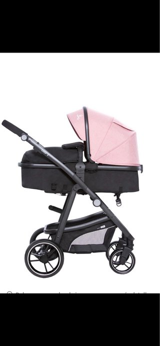 Carrito Bebé Asalvo Baby Two+2 Rosa