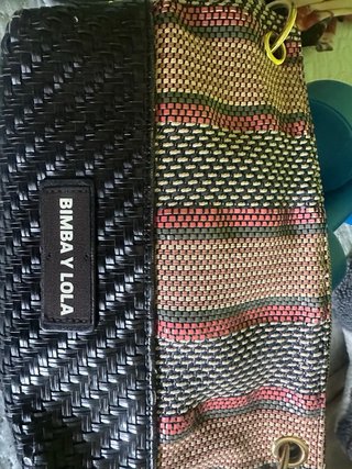 Bolso BIMBA Y LOLA multicolor y negro