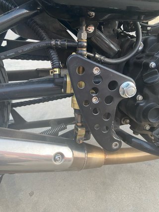 Hanway Raw Cafe Racer 125cc Negra