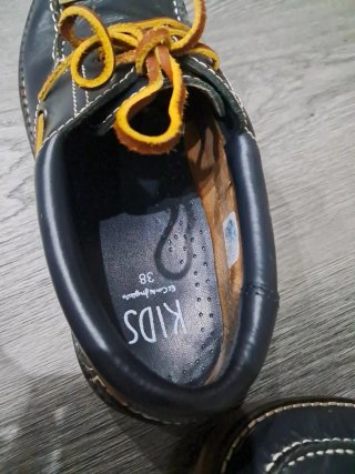 Zapatos náuticos niño azul marino