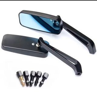 Espejos Retrovisores Moto Negros