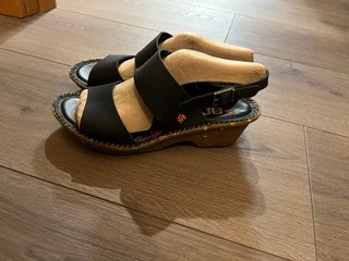 Sandalias Art Mujer Negras