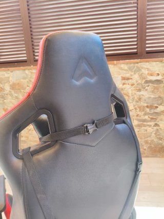 Silla Gamer Alpha Gamer Negra/Roja