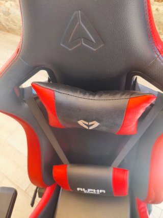 Silla Gamer Alpha Gamer Negra/Roja