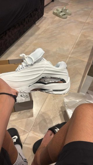 Nike Hot Step 2 Blanco Plateado