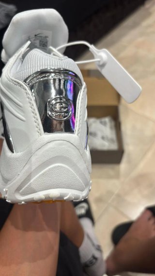 Nike Hot Step 2 Blanco Plateado