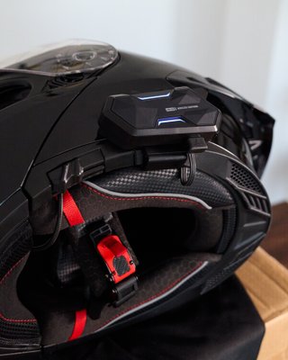 Casco Moto SEVS Modular Bluetooth - M