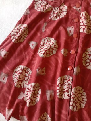 Vestido estampado floral talla L