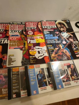 Pack 5 Revistas+cd Guitarra Total
