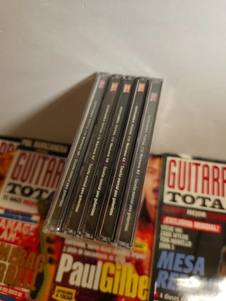 Pack 5 Revistas+cd Guitarra Total