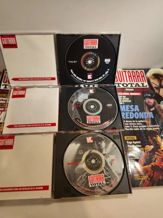 Pack 5 Revistas+cd Guitarra Total