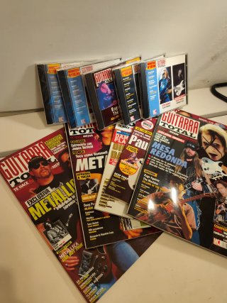 Pack 5 Revistas+cd Guitarra Total