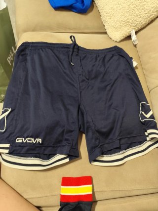 Set sportivo GIVOVA blu e grigio taglia L