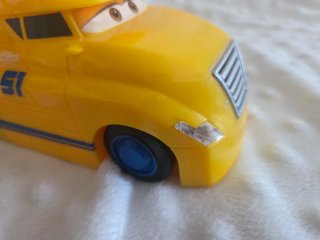 Camión Dinoco 51 Cruz Ramirez cars disney pixar