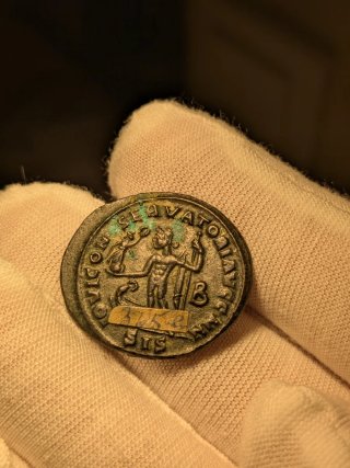 Moneda Romana Licinio I Follis